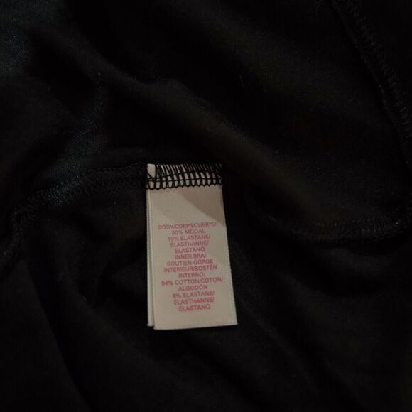 Victoria's Secret Women's Black Cutout‎ Fit & Flare Midi Dress Size Extra Small - Picture 9 of 10